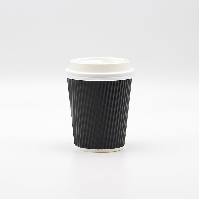 8oz Ripple Wall Paper Cup (PE) Recycled