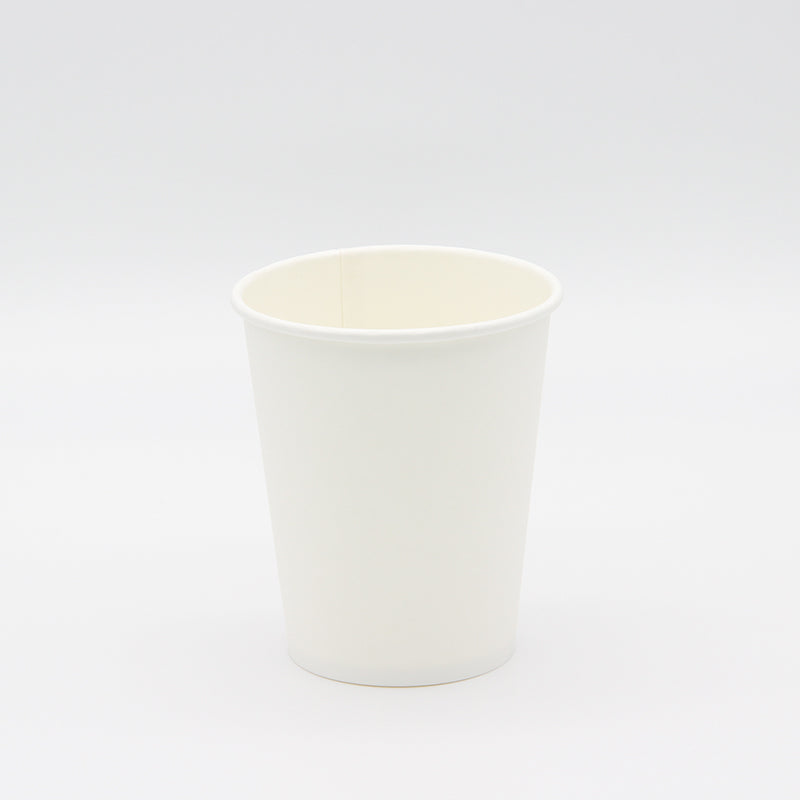 8oz Single Wall Paper Cup (PE) Recycled