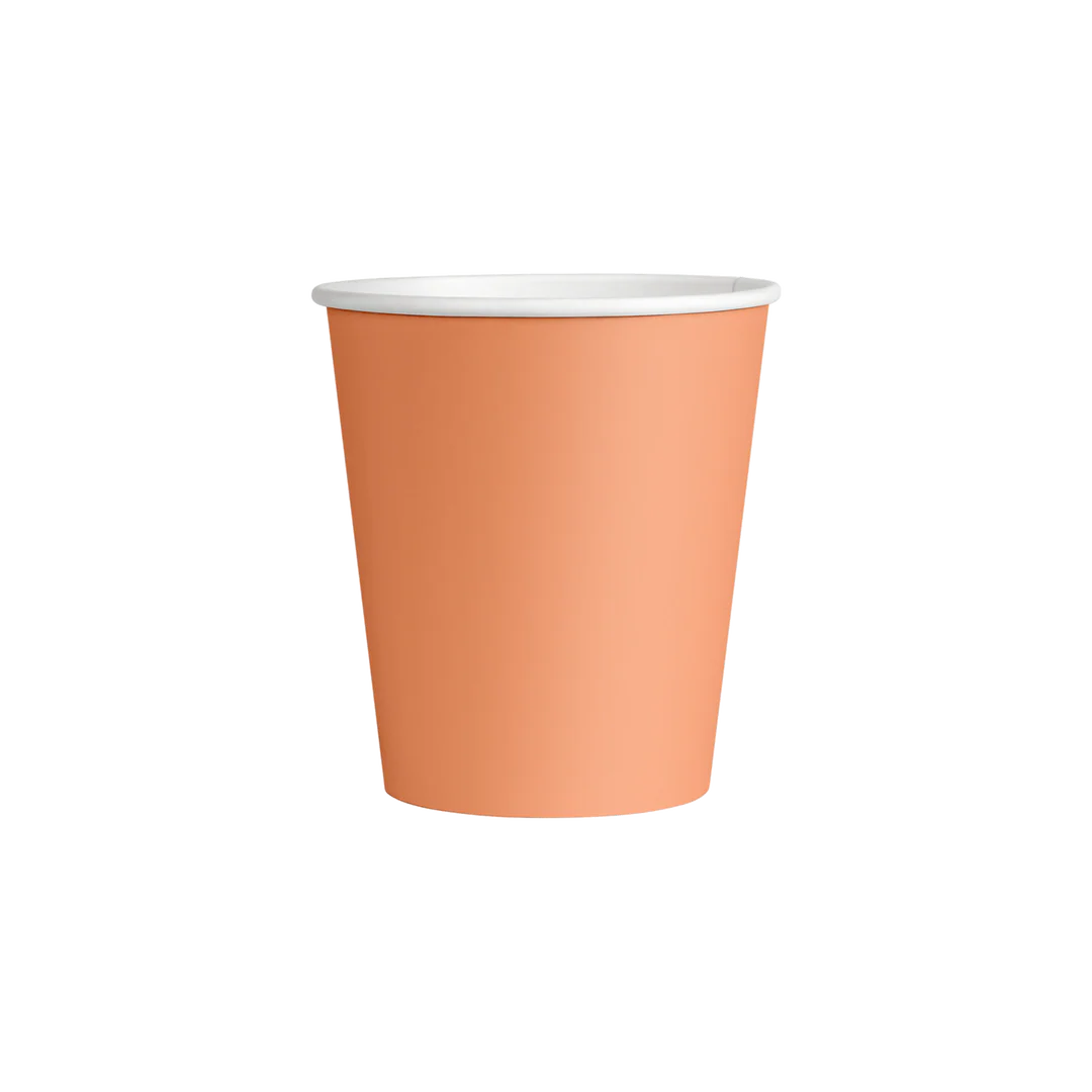 8oz Single Wall Paper Cup (PE) Recycled